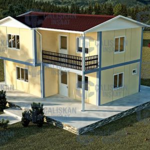 Dubleks Prefabrik Ev