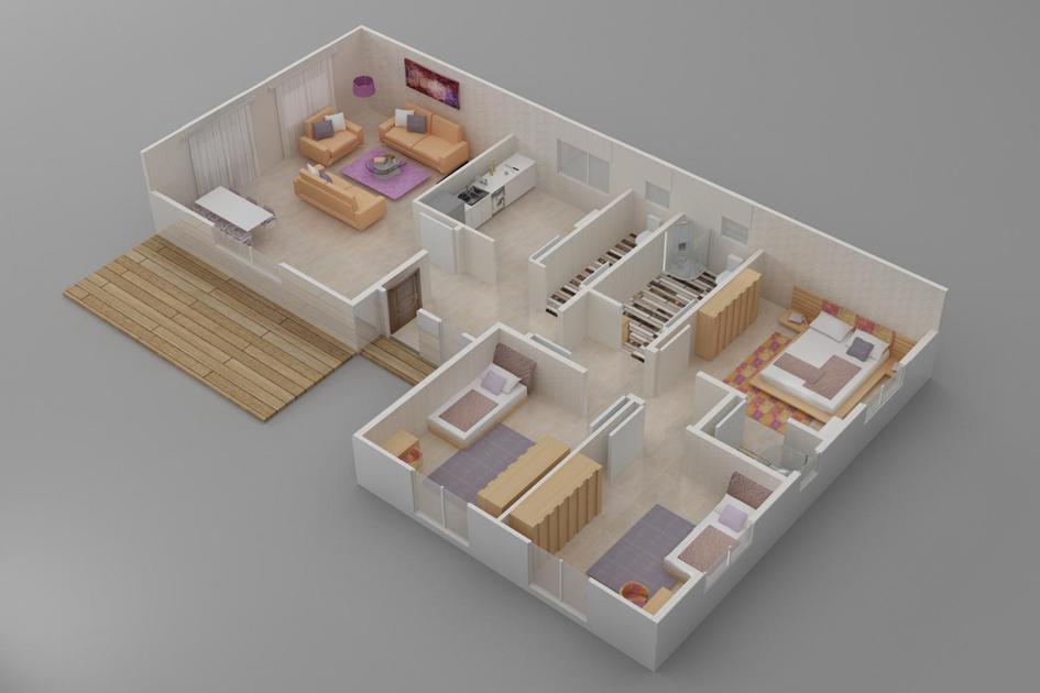 Kayseri Prefabrik 123 mt 5 Kayseri Prefabrik 123 mt - Görsel 3