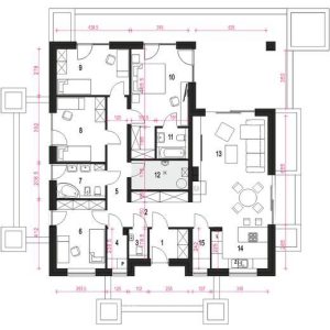 Alternative view of Kayseri Çelik ev 136 mt