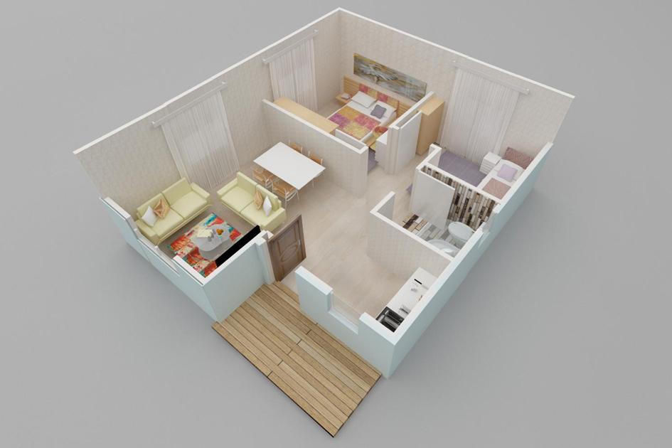 Kayseri Prefabrik 53 mt 5 Kayseri Prefabrik 53 mt - Görsel 3
