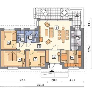 Butik Villa 118 Metrekare 13 118 mt ev plan