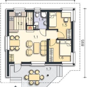 Butik Villa 66 Metrekare 8 66 mt plan