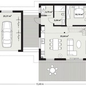 Butik Villa 80 Metrekare 7 80 mt ev plan